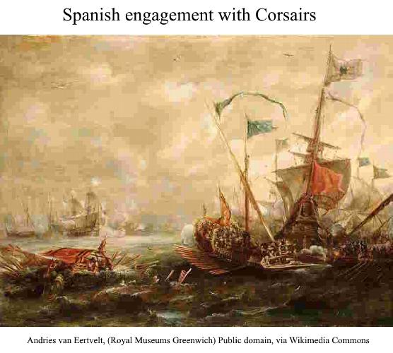 Corsairs How did the scourge of the Corsair impact the decision for English Tangier? 